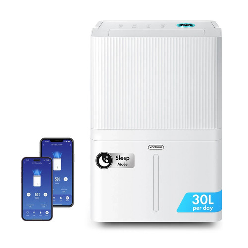 Vonhaus dehumidifier 30l day - vonhaus, 30l/day