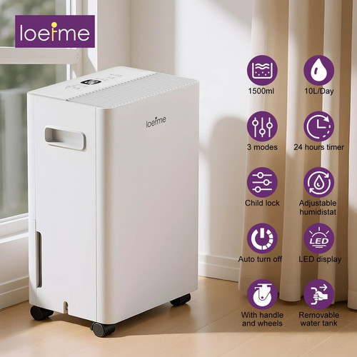 10l day portable - portable, dehumidifier