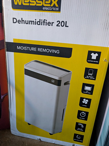 Wessex 20l dehumidifier - dehumidifier, 5.5l